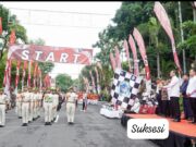 Semarak HUT RI ke 80, 117 Regu Gerak Jalan SMP/SMA Diberangkatkan Pak Yes