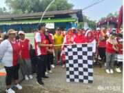 Sulistiyono Rayakan HUT Kemerdekaan RI Ke-80 Jalan Sehat Bersama Seluruh Warga Baderan