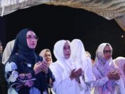 Ketua TP PKK Tanah Bumbu Hadiri Tabligh Akbar, Merajut Ukhuwah dalam Aksi Sinergi Merah Putih