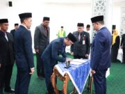 Bupati Andi Rudi Latif Lantik Pejabat Pimpinan Tinggi Pratama Perdana di Pemkab Tanah Bumbu