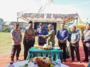 Topang Ekonomi Kerakyatan, Bupati Lamongan Letakkan Batu Pertama Pembangunan KDMP