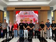Kegiatan Donor Darah Dalam Rangka Hari Jadi Humas Ke 74 tahun 2025 Polres Tanah bumbu