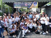 Wakil Bupati Tulungagung bersama Ratusan Warga, senam Sehat di kelurahan kutoanyar , Dalam Rangka HUT Media Liputan11