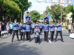 54 Regu Gerak Jalan Meriahkan HUT Ke 54 Korpri