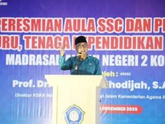 Hadiri Peresmian Salim Sport Center MAN 2 Kota Kediri, Gus Qowim Optimis Jadi Energi Baru Untuk Raih Prestasi