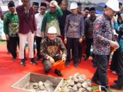 Peletakkan Batu Pertama Oleh Prof. Haedar Nashir Groundbreaking Pusat Inkubator Bisnis UMLA, Wujudkan Kampus Berdampak