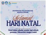 UNIVERSITAS TULUNGAGUNG MENGUCAPKAN SELAMAT HARI NATAL