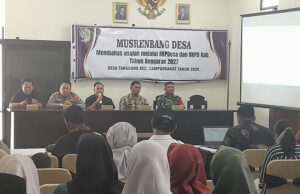 Pemdes Tanggung Gelar Musrenbangdes, Susun Usulan RKPDes dan RKPD 2027