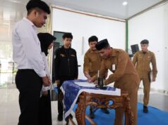 Pengurus Baru IKMA Tanah Bumbu Periode 2025–2026 Dilantik, Bupati Andi Rudi Latif Tekankan Peran Strategis Mahasiswa