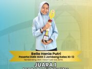 Bangga! Bella Hania Putri Harumkan MAN 3 Jombang di Ajang Bunkasai Jawa Timur