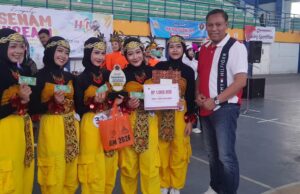 Inovatif, Heroik, & Pesta Hadiah, Warnai Kompetisi Senam Kreasi Dalam Giat HPN dan PWI ke-80 Di Kab.Lamongan.