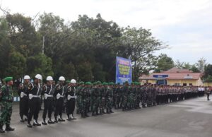 Apel gelar pasukan Operasi Kepolisian Wilayah “Keselamatan Intan 2026” Polres Tanah Bumbu.”