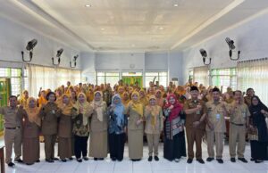 265 Guru PAUD hingga SMP Ikuti Bimtek Intensif Deteksi Dini Performa Inteligensi di Jombang