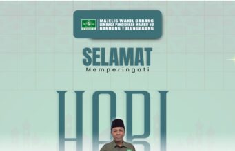 Keluarga Besar Majelis Wakil cabang Lembaga pendidikan MA’Arif NU Bandung Tulungagung Mengucapkan selamat hari Pers Nasional 2026
