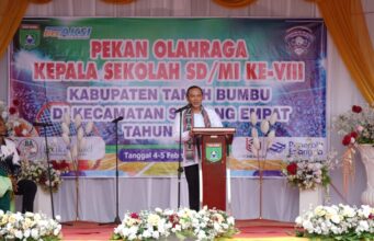 Pembukaan PORKEPSEK ke-8 Tanah Bumbu, Momentum Silaturahmi dan Peningkatan Mutu Pendidikan