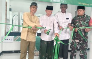 Wabup Ahmad Baharudin Resmikan Mushola Khaliluloh Karangwaru Tulungagung , Ini Pesannya