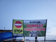 Warga Dan Pemdes Waruwetan Protes Pengurukan Irigasi Oleh PT NTP