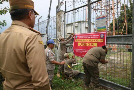 Pemkab Jombang Tertibkan Tower BTS Tanpa SLF, Mayoritas Menara Belum Berizin Lengkap