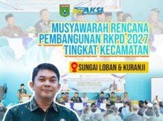 Pemkab Tanbu Gelar Musrenbang RKPD Tahun 2027 dan Safari Ramadan di Dua Kecamatan Sekaligus.