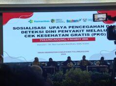 Anggota DPR RI Nurhadi besama Poltekes Malang Sosialisasi Cek Kesehatan Gratis