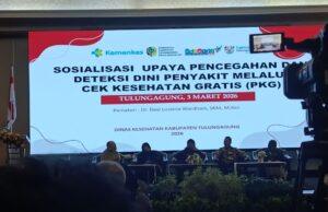 Anggota DPR RI Nurhadi besama Poltekes Malang Sosialisasi Cek Kesehatan Gratis