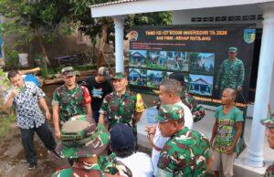 Wasev Mabesad Nilai Pelaksanaan TMMD Ke 127 – Th 2026 Kodim 0809 Kediri Berjalan Sesuai Rencana
