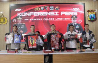 Ungkap Kasus Kekerasan Terhadap Anak , Polres Lamongan Amankan 13 Pemuda