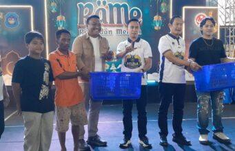 Meriah, Kolela Juara 1 Seberat 10,220 kg, Terjual 25 juta dan Juara II 9.975, Terjual 20 Juta, Bos Namira & Duta Merpati Menangkan Lelang Lele