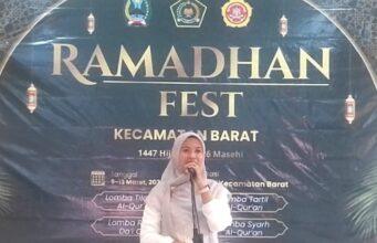Semarak Ramadhan “Gembira Penuh Cinta”, Kecamatan Barat Gelar Festival