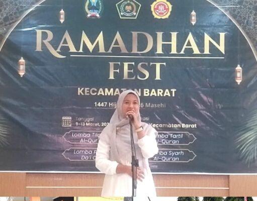 Semarak Ramadhan “Gembira Penuh Cinta”, Kecamatan Barat Gelar Festival