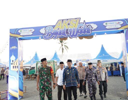 Bupati Andi Rudi Latif Sampaikan Terima Kasih atas Dukungan Semua Pihak dalam Suksesnya Aksi Bajual Wadai 2026.