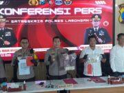 Polres Lamongan Gelar Konferensi Pers Ungkap Kasus Curanmor , 2 Residivis Berhasil Ditangkap