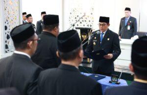 Bupati Tanah Bumbu Andi Rudi Latif Lantik 23 Pejabat, Dorong Kinerja Birokrasi dan Pelayanan Publik
