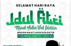 Wakil Ketua DPRD Tanah Bumbu H. Hasanuddin Sampaikan Ucapan Idul Fitri 1447 H, Ajak Masyarakat Perkuat Kebersamaan dan Silaturahmi