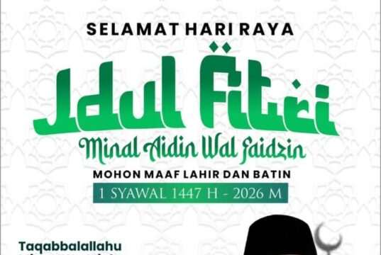 Wakil Ketua DPRD Tanah Bumbu H. Hasanuddin Sampaikan Ucapan Idul Fitri 1447 H, Ajak Masyarakat Perkuat Kebersamaan dan Silaturahmi
