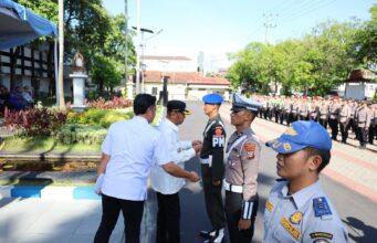 Polres Tulungagung Gelar Apel Operasi Ketupat Semeru 2026, Siap Amankan Arus Mudik Lebaran