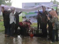 Peletakan Batu Pertama Groundbreaking Pembangunan Gedung Auditorium UIN SATU Tulungagung