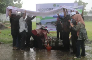 Peletakan Batu Pertama Groundbreaking Pembangunan Gedung Auditorium UIN SATU Tulungagung