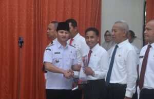 Halal Bihalal Jadi Refleksi, Bupati Trenggalek Tekankan Ridho Masyarakat dan Lantik 8 Pejabat Baru