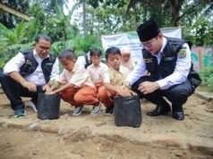 Dari Sekolah Menuju Ketahanan Pangan, Bupati Trenggalek Tanam Semangat Bertani Sejak Dini