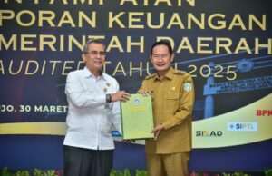 Lamongan Serahkan LKPD Unaudited Tahun Anggaran 2025