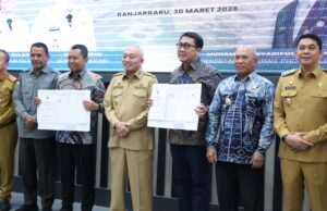 Kontrak Pembangunan Jembatan Pulau Laut Resmi Diteken, Tanah Bumbu – Kotabaru Siap Terkoneksi