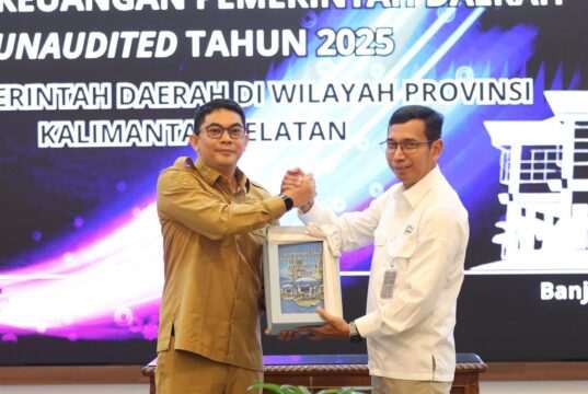 Tanah Bumbu Serahkan LKPD Unaudited 2025 ke BPK