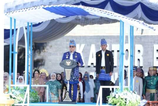 Bupati Andi Rudi Latif Sampaikan Sejumlah Capaian dan Prestasi di Peringatan Hari Jadi ke-23 Tanah Bumbu