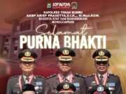 Polres Tanah Bumbu Melaksanakan Wisuda Purna Bhakti