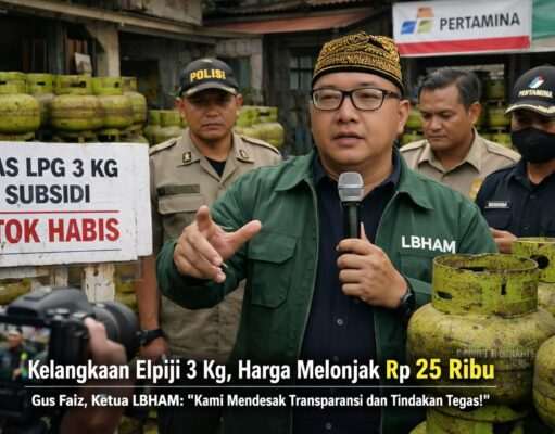 Kelangkaan Elpiji Bersubsidi di Jombang Kian Parah, Harga Tembus Rp25 Ribu, LBHAM Desak Transparansi dan Tindakan Tegas