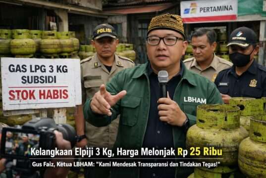 Kelangkaan Elpiji Bersubsidi di Jombang Kian Parah, Harga Tembus Rp25 Ribu, LBHAM Desak Transparansi dan Tindakan Tegas