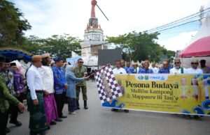 Karnaval Mallibu Kampong Mengawali Rangkaian Pesona Budaya Mappanre Ri Tasi’e di Tanah Bumbu: Momen Kebersamaan, Promosi Pariwisata, dan Pelestarian Budaya