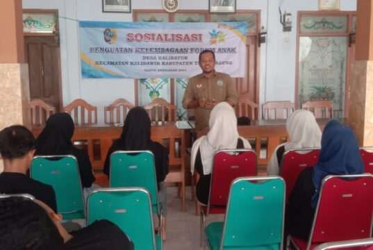 Penguatan Kelembagaan Forum Anak Desa Kalibatur, 20 Peserta Ikuti Kegiatan di Balai Desa