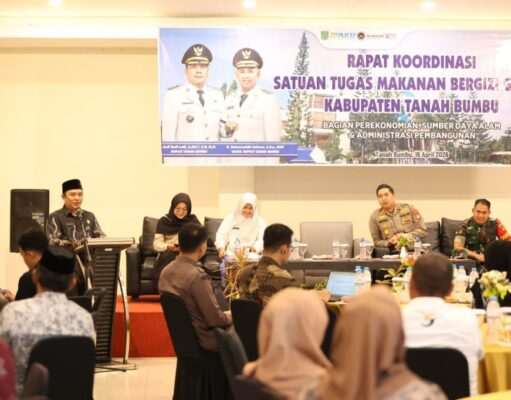 Pemkab Tanah Bumbu Gelar Rakoor Satgas MBG